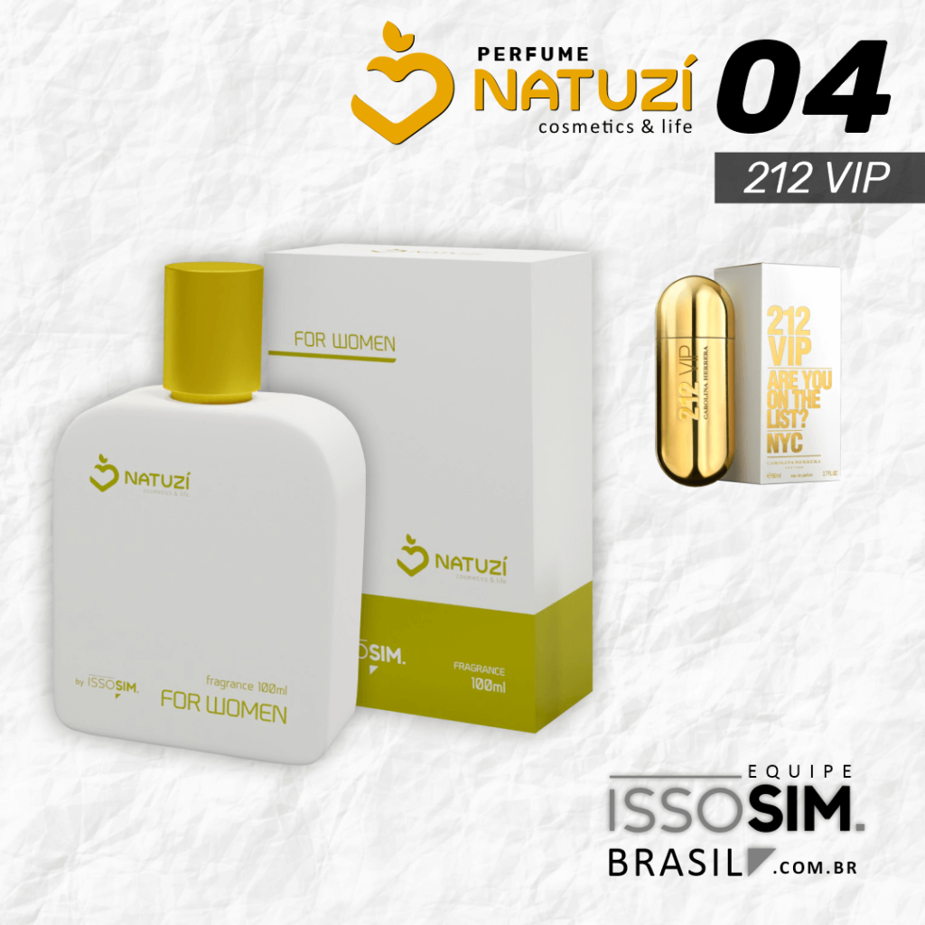 Perfume Natuzí 04 212 Vip