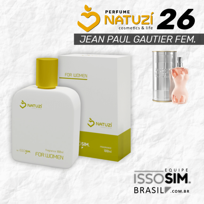 Perfume-Natuzí-26-Jean-Paul-Gautier-Feminino Perfume-Natuzí-26-Jean-Paul-Gautier-Feminino