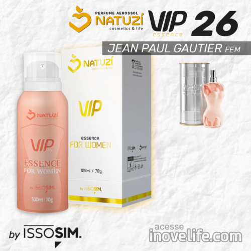 Natuzí Vip 26 Perfume Natuzí Vip 26 - Jean Paul Gautier